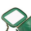 Chanel Mini CC Quilted Lambskin Top Handle Vanity Case With Chain Secondhand