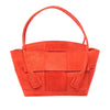 Bottega Veneta Medium Suede Maxi Intrecciato Arco Bag Secondhand