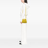 Bottega Veneta Small Boucle Curly Raffia The Point Triangle Satchel Secondhand