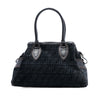 Fendi Medium Zucca Velvet Etniko Du Jour Handbag Secondhand