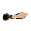 Secondhand Aquazzura Powder Puff Pompom Mule Flat