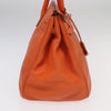 Hermes Birkin Handbag Orange Togo with Palladium Hardware