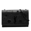 Saint Laurent Medium Calfskin Star and Heart Patchwork Monogram Monochrome Kate Crossbody Secondhand