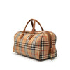 Burberry Haymarket Check Canvas Travel Bag Secondhand