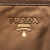 Secondhand Prada Vitello Daino Trimmed Tessuto Satchel