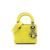 Dior Micro Lambskin Cannage Lady Dior Secondhand