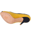 Giuseppe Zanotti Yellow and Black Pumps - 2000s Second hand