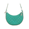 Chanel Small Quilted Lambskin Chain Around Hook Hobo Bag Secondhand
