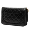 Chanel CC Quilted Caviar Wallet on Chain Secondhand