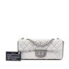 Chanel Small Tricolor Quilted Jersey Reissue 2.55 East West Flap Secondhand