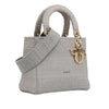 Secondhand Dior Medium Canvas Cannage Lady D Lite