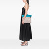 Bottega Veneta Intrecciato Trimmed Bicolor Nappa Satchel Secondhand
