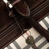 Burberry House Check Canvas Travel Bag Secondhand