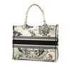 Dior Medium Canvas Embroidered Zodiac Toile De Jouy Book Tote Secondhand