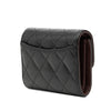 Chanel CC Quilted Caviar Trifold Wallet Secondhand