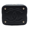 Chanel CC Quilted Caviar Top Handle Vanity with Chain Secondhand