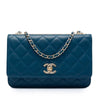 Chanel Quilted Lambskin Trendy CC Wallet On Chain Secondhand