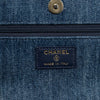 Secondhand Chanel Denim 19 Flap Wallet On Chain