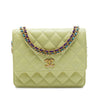 Chanel CC Quilted Caviar Square Wallet on Chain Secondhand