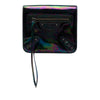 Balenciaga Metallic Patent Motocross Oil Slick Le City Clutch Secondhand