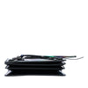 Balenciaga Metallic Patent Motocross Oil Slick Le City Clutch Secondhand