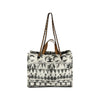 Chanel Paris Greece Medium Canvas Iliad Shopper Tote Secondhand