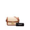 Celine Classique Canvas and Calfskin Triomphe Crossbody Secondhand
