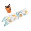 Hermès Funny Ice Cream Silk Twilly Scarf Secondhand