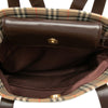 Burberry Haymarket Check Canvas Tote Secondhand
