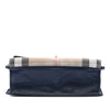 Secondhand Burberry Small Leather and House Check Canvas Derby Macken Crossbody