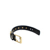 Saint Laurent Studded Calfskin De Force Bracelet Secondhand