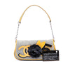 Chanel Canvas CC Camellia No. 5 Shoulder Bag Secondhand