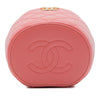 Chanel Quilted Lambskin Afternoon Tea Vanity Case with Chain Secondhand