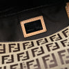 Fendi Zucchino Canvas Shoulder Bag Secondhand