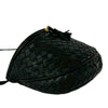 Bottega Veneta Leather Intrecciato Tassel Clasp Crossbody Secondhand