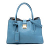 Miu Miu Goatskin Madras Push Lock Tote Secondhand