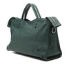 Balenciaga Calfskin Motocross Blackout City Satchel Secondhand