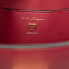 Ferragamo Leather Gancini Trifolio Shoulder Bag Secondhand