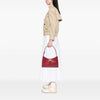 Ferragamo Leather Gancini Trifolio Shoulder Bag Secondhand