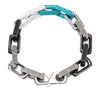 Louis Vuitton Stainless Steel Monogram Chain Bracelet Secondhand