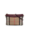 Burberry Mega Check Canvas Derby Peyton Crossbody Secondhand