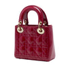 Dior Mini Patent Cannage Lady Dior Secondhand