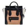 Celine Nano Tricolor Leather Luggage Tote Secondhand