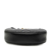Gucci Mini GG Marmont Matelasse Calfskin Half Moon Bag Secondhand