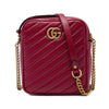 Gucci GG Marmont Matelasse Leather Double Zip Crossbody Secondhand