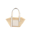 LOEWE Small Raffia Anagram Basket Tote Secondhand