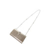 Gucci Brass Crystal Web Buckle Chain Shoulder Bag Secondhand