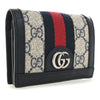 Secondhand Gucci GG Supreme Web Ophidia Compact Wallet
