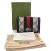 Secondhand Gucci GG Supreme Web Ophidia Compact Wallet