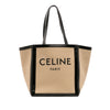Celine Large Canvas Vertical Square Cabas Tote Secondhand
